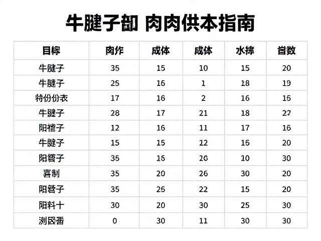 标准化卤制工艺与成本拆解