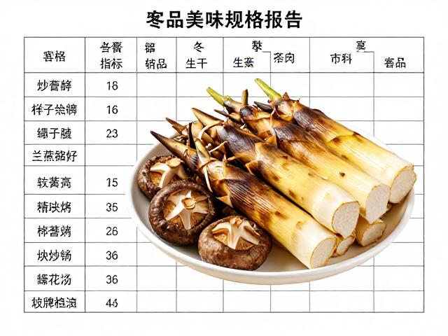 规格报告中的关键选品指标