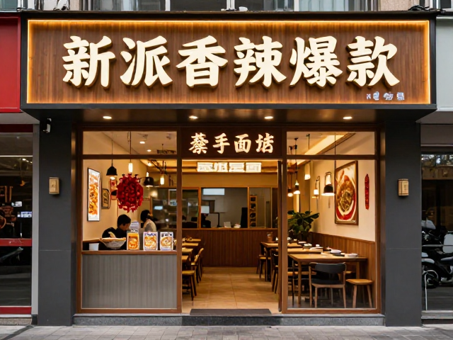 成都商场里的精品川菜面馆，新派香辣爆款