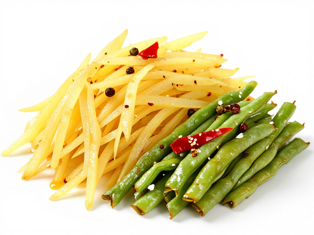 酸辣土豆丝与干煸四季豆，善用花椒辣椒，收汁亮油秘籍