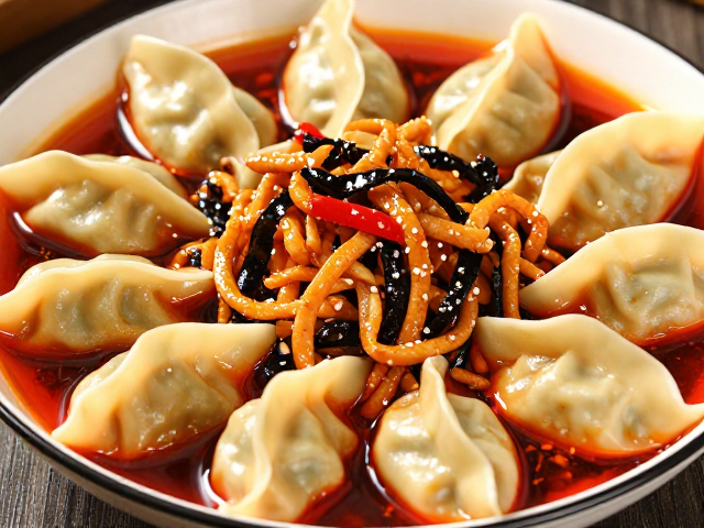 红油抄手的制作：皮薄馅鲜与灵魂红油