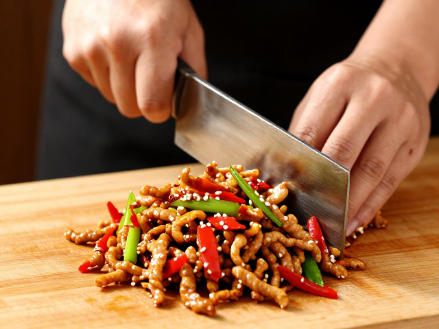 内江风味肉丝的烹饪火候与调味逻辑