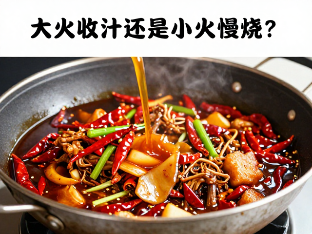 标准化调芡手法与操作细节