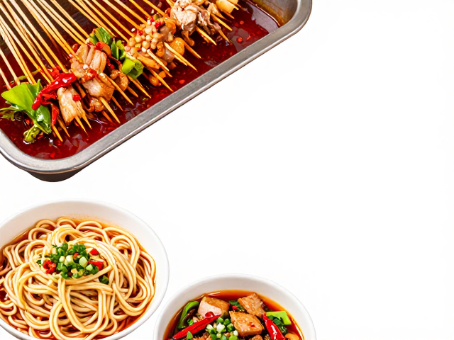乐山风味串串香！中辣回锅肉，甜水面，肠胃友好夜宵套餐