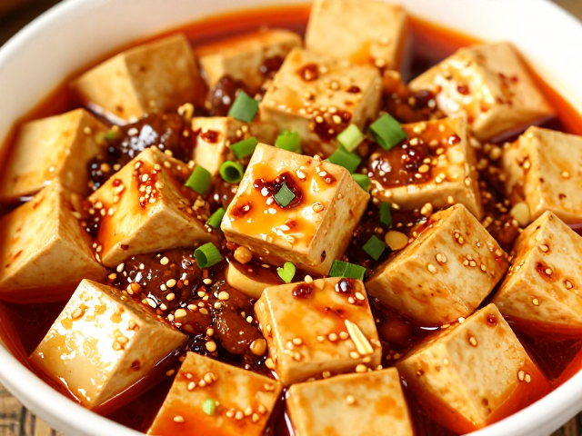 干煸豆腐与勾芡的艺术