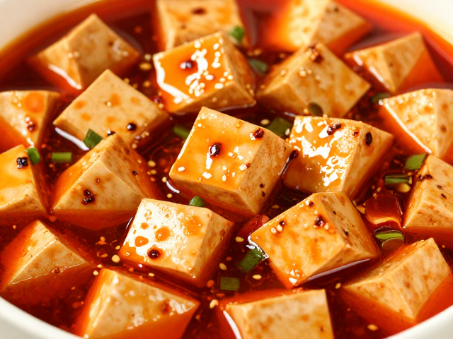 红油亮油:麻婆豆腐的灵魂淬炼