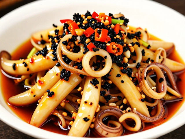 川北风味的灵魂：豆豉与鲜鱿的鲜味共振