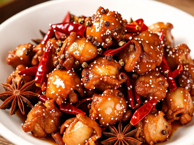 辣子鸡食材避坑，产地选择与花椒八角鉴别，煸炒出香秘诀