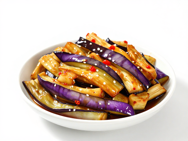 茄子腐竹新吃法！特调怪味酱料，大火煸炒香气扑鼻
