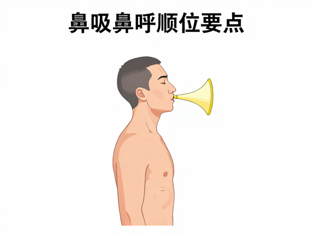 鼻吸鼻呼的生理机制与顺位细节