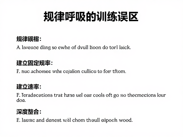 远离忽视呼吸的误区:从感官觉察到深度整合