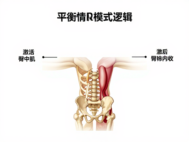 平衡排课逻辑，激活臀中肌与肋骨内收细节