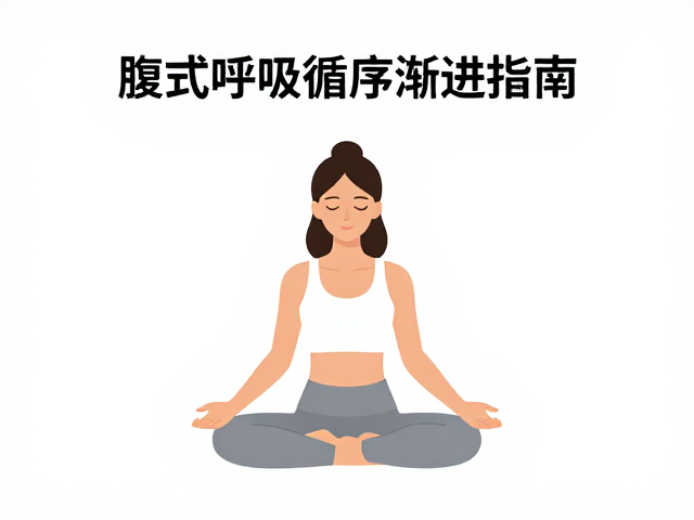 告别用力过猛！腹式呼吸循序渐进指南，吸气均匀不憋气