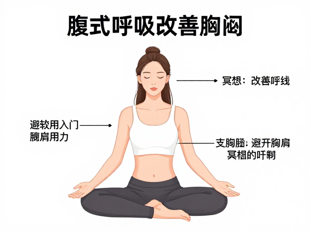 腹式呼吸改善胸闷的科学原理