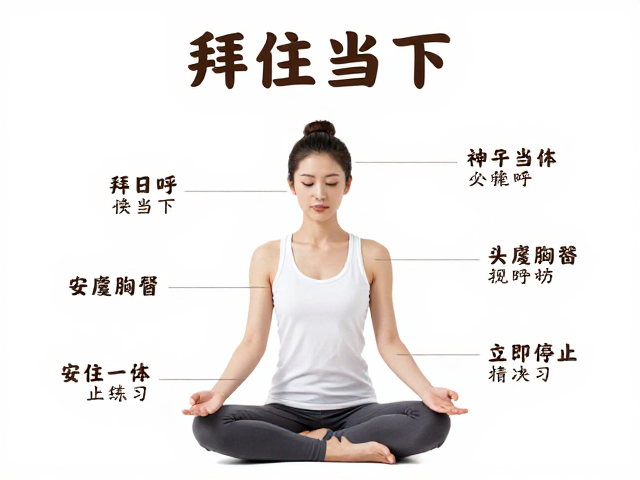拜日式呼吸要点，安住当下，头晕胸闷请立即停止练习