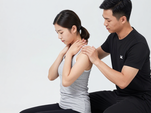 坐姿轻收腹部的正确发力逻辑