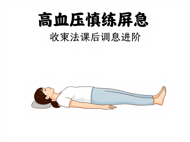 高血压慎练屏息！收束法课后调息进阶，根锁觉察与呼吸准备