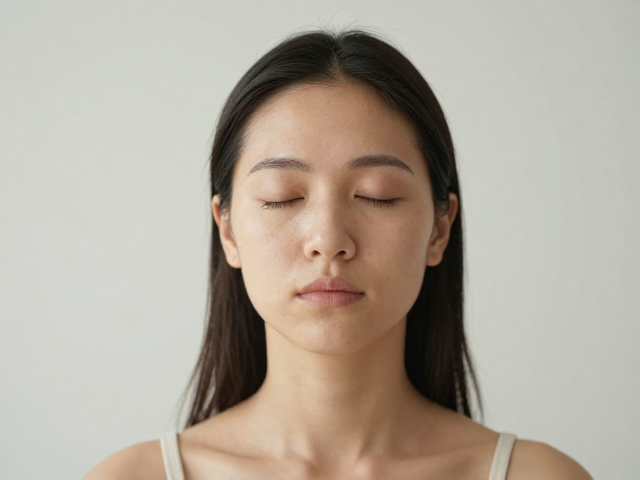 练习后缓慢睁眼，正念呼吸觉察冥想，改善睡眠质量与焦虑