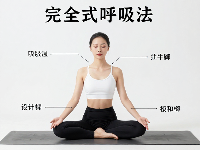 提升身体柔韧性，哈他进阶课中的完全式呼吸法