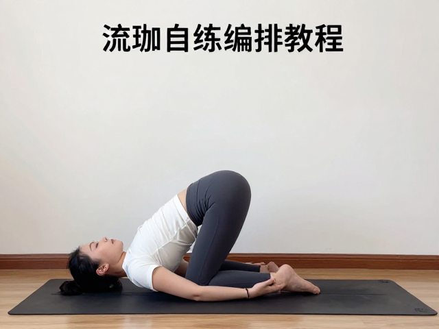 流瑜伽串联编排教程，居家自练拜日式，控制节奏高效减压