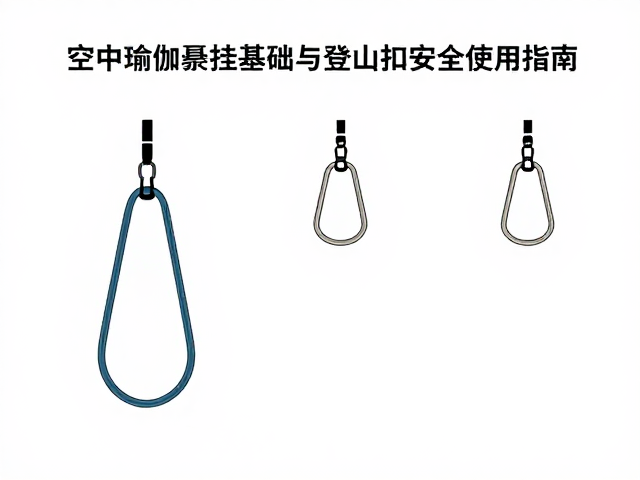 新手必看！空中瑜伽悬挂基础与登山扣安全使用指南