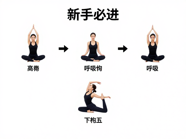 新手必看，空中瑜伽动作循序渐进，掌握呼吸与动作协调