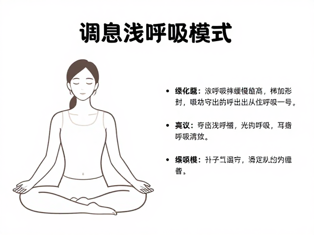调息法详解，呼吸节奏缓慢稳定，告别浅呼吸模式