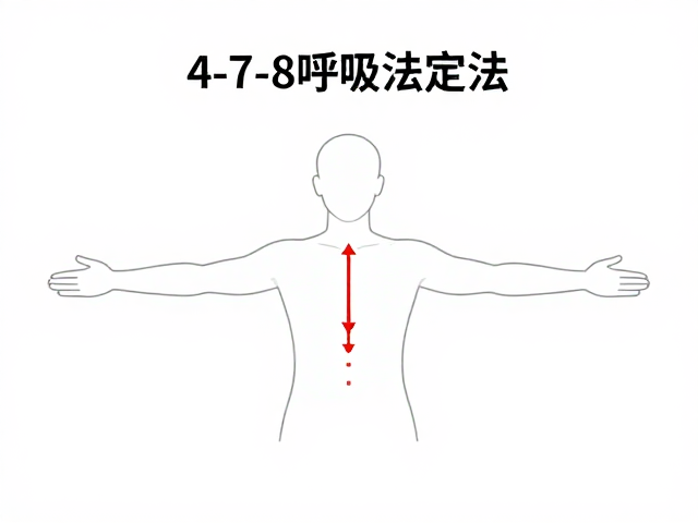 调息节奏的控制与4-7-8呼吸法应用