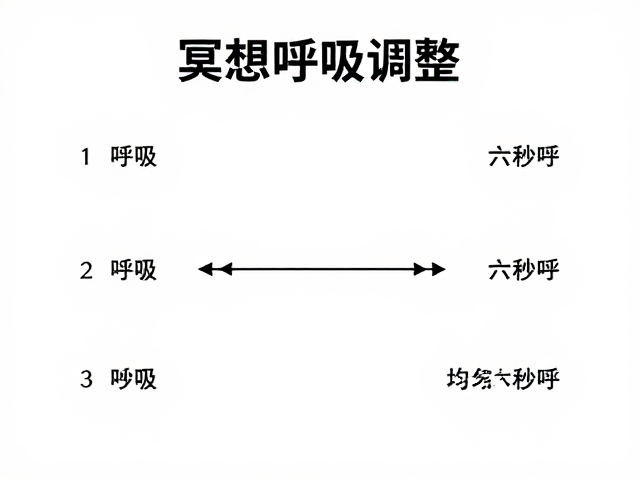冥想前呼吸调整，四秒吸六秒呼，呼吸均匀不憋气助眠