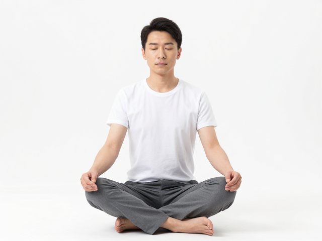 办公族久坐自救，金刚坐姿控呼吸节奏，感受腹部起伏提专注