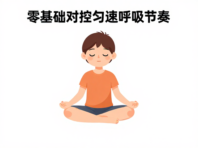 零基础呼吸法，双眼轻闭冥想中，如何把控匀速呼吸节奏？