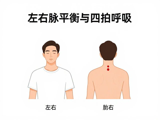 肩颈放松秘籍，左右脉平衡与四拍呼吸，附课后自练建议助舒缓压力