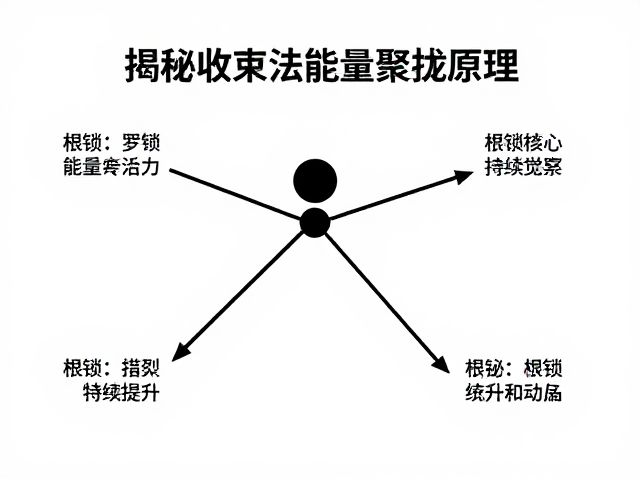 揭秘收束法能量聚拢原理，通过根锁持续觉察提升专注力