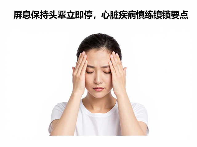 屏息保持头晕立即停，心脏疾病慎练腹锁要点