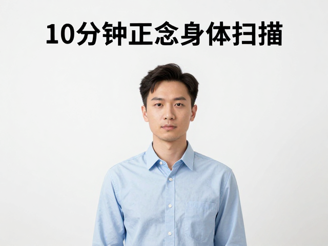 如何开启十分钟的正念身体扫描