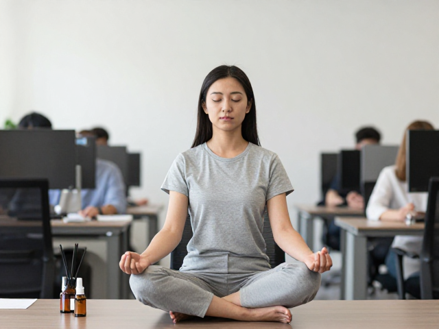 办公高压下的身心失衡与嗅觉干预
