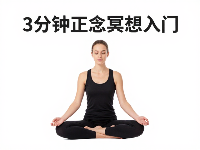3分钟正念冥想入门，开放监测法应对走神，睡前放松技巧
