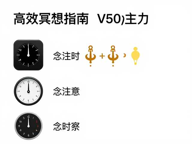 专注力的渐进式突破