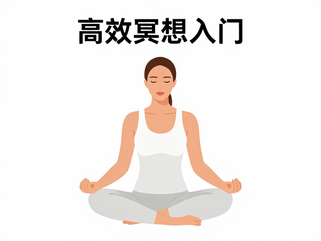 建立可持续的冥想习惯与专注力提升