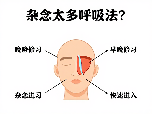 杂念太多怎么办？交替鼻孔呼吸法，早晚修习，快速进入状态