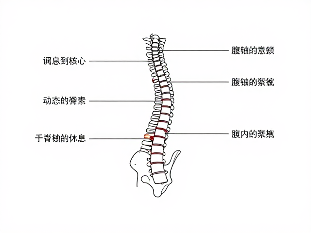 从调息到核心，腹锁动态控制中的脊柱中轴与觉察