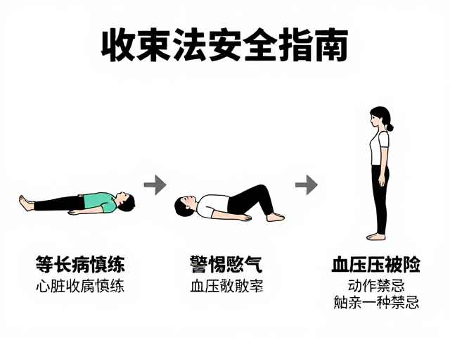 收束法安全指南，心脏疾病慎练，警惕憋气与动作禁忌