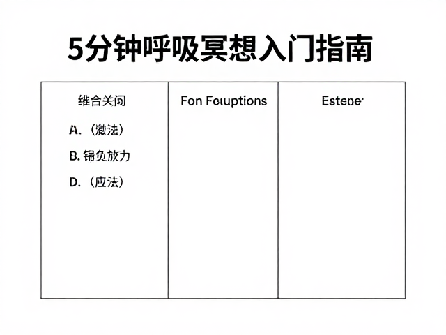 常见干扰应对与专注力维持策略