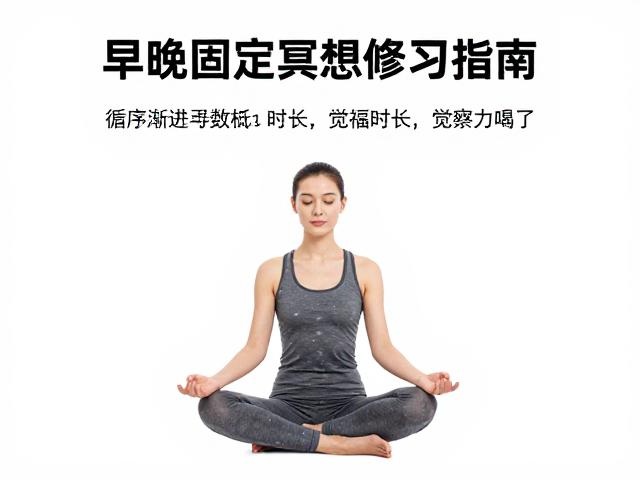 早晚固定冥想修习指南，循序渐进增加时长与觉察力