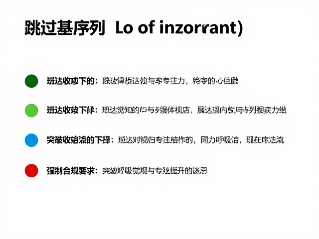 跳过基础序列？班达收束下的呼吸觉知与专注力提升