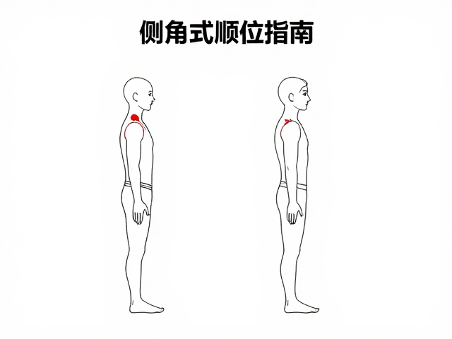 侧向伸展中的髋部与肩部顺位