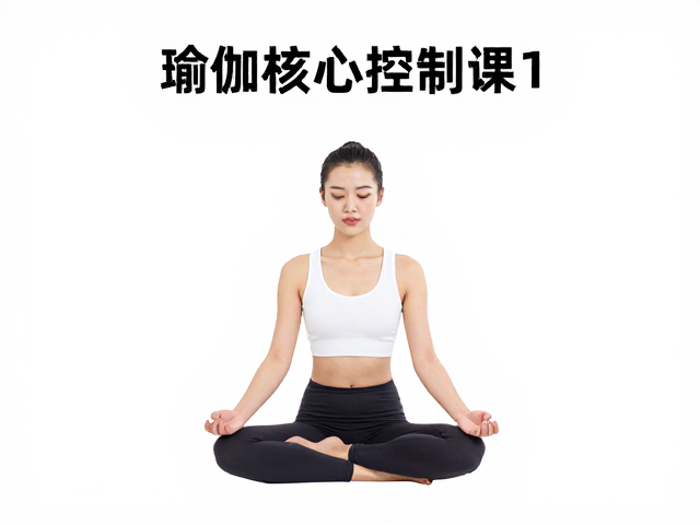 瑜伽核心控制课，坐姿轻收腹与冥想专注力提升指南