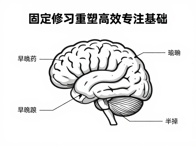 固定时间冥想法，早晚修习重塑高效专注大脑