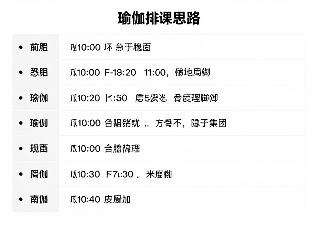 瑜伽排课思路，避免急于高难度，稳固骨盆与脚踝稳定