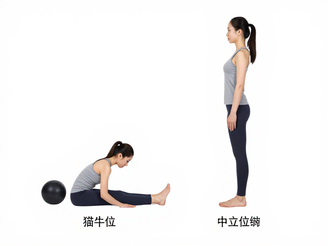 猫牛式正误详解，从脊柱代偿到中立位，保护膝盖与脚踝